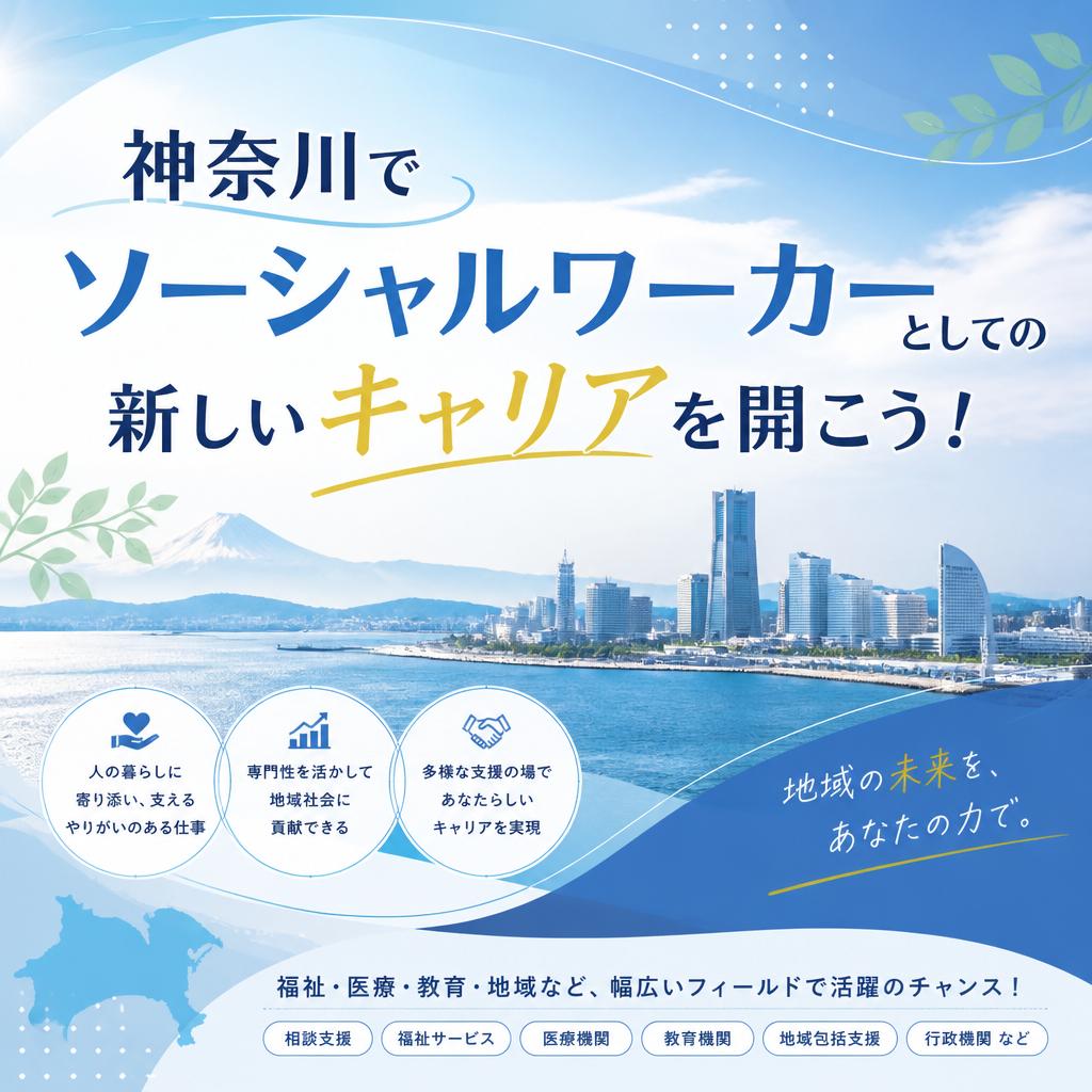 神奈川でソーシャルワーカーとしての新しいキャリアを開こう！